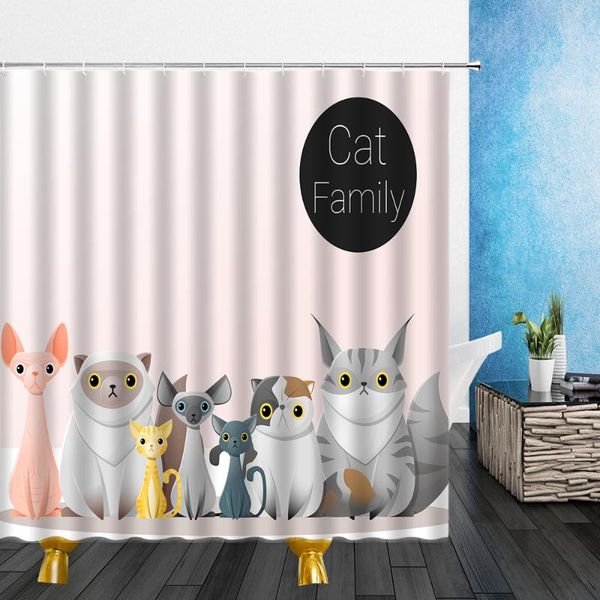 cartoons animal shower curtains lovely funny cats bathroom decor waterproof bath curtain 3d printing polyester cloth with hooks
cartoons animal shower curtains lovely funny cats bathroom decor waterproof bath curtain 3d printing polyester cloth with hooks