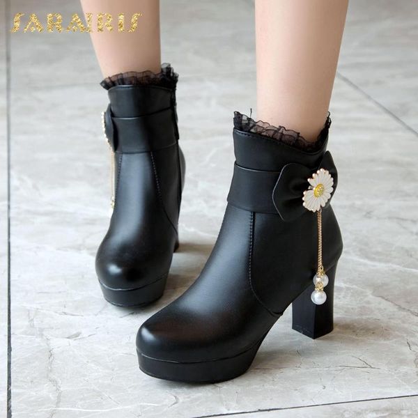 boots sarairis fashion 2021 sweet flowers cosplay woman shoes lace platform chunky heels comfy zipper office ankle booties, Black
boots sarairis fashion 2021 sweet flowers cosplay woman shoes lace platform chunky heels comfy zipper office ankle booties, Black