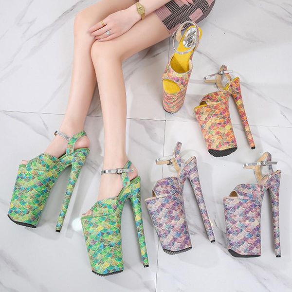 dress shoes ladies party 2021 summer high heel women 26cm sandals nightclub show model, Black
dress shoes ladies party 2021 summer high heel women 26cm sandals nightclub show model, Black