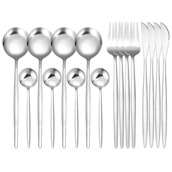16pcs black dinnerware set fruit cake fork stainless steel silverware mirror cutlery tableware flatware sets
16pcs black dinnerware set fruit cake fork stainless steel silverware mirror cutlery tableware flatware sets