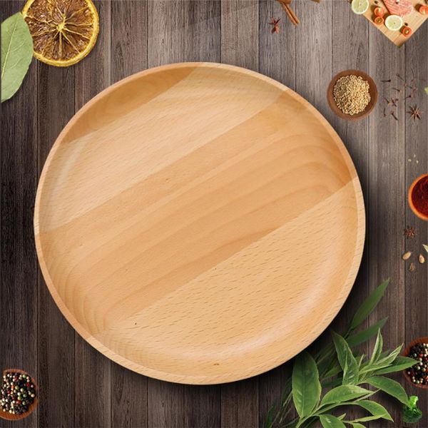 dishes & plates beech round plate japanese style wooden fruit tray table decor household pizza nut restaurant kitchen utensil
dishes & plates beech round plate japanese style wooden fruit tray table decor household pizza nut restaurant kitchen utensil