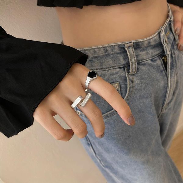 wedding rings myqis vintage square drop-oil finger ring for women girl 2021 trend aesthatic metallic adjustable open jewelry, Slivery;golden
wedding rings myqis vintage square drop-oil finger ring for women girl 2021 trend aesthatic metallic adjustable open jewelry, Slivery;golden
