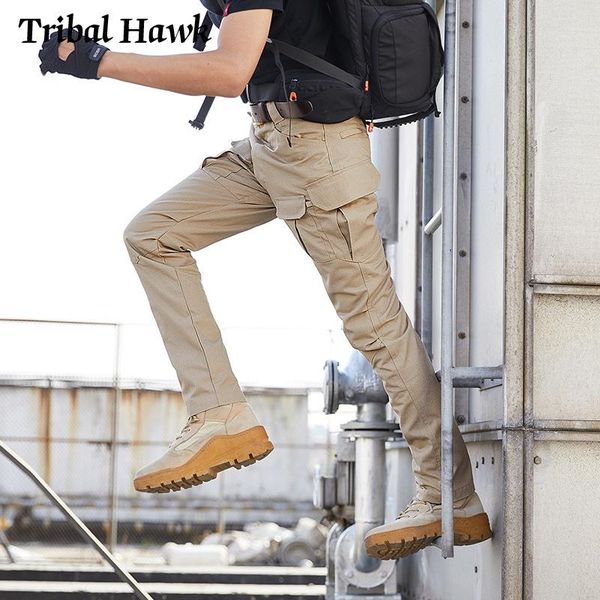 men's pants tactical military army combat camouflage trousers durable rip smany pockets casual waterproof work cargo, Black
men's pants tactical military army combat camouflage trousers durable rip smany pockets casual waterproof work cargo, Black