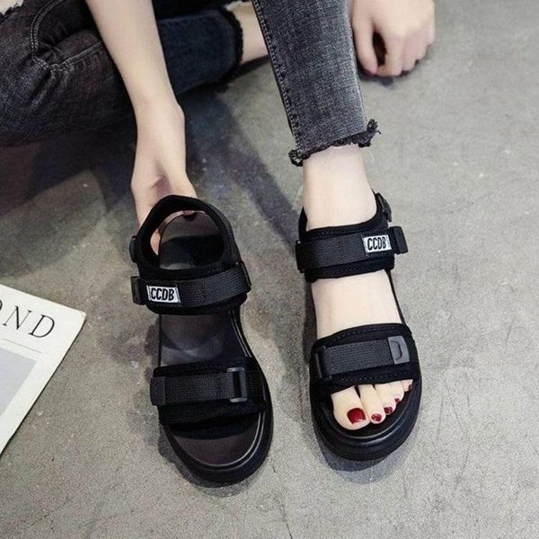 sandals sports women shixia 2021 wild net red trifle thick-soled slope heel students wear flat-soled beach shoes, Black
sandals sports women shixia 2021 wild net red trifle thick-soled slope heel students wear flat-soled beach shoes, Black