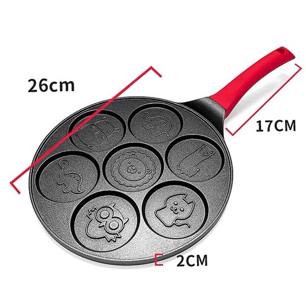 pans pancake maker pan - griddle molds for kids nonstick with 7 animal shapes
pans pancake maker pan - griddle molds for kids nonstick with 7 animal shapes