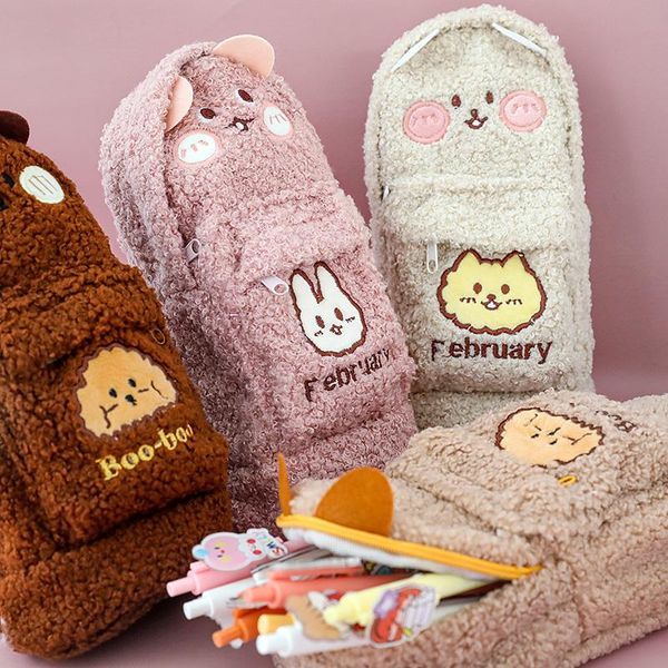 cosmetic bags & cases plush pencil women large capacity cute stationery box kawaii school pen case supplies bag girls gift mo91
cosmetic bags & cases plush pencil women large capacity cute stationery box kawaii school pen case supplies bag girls gift mo91