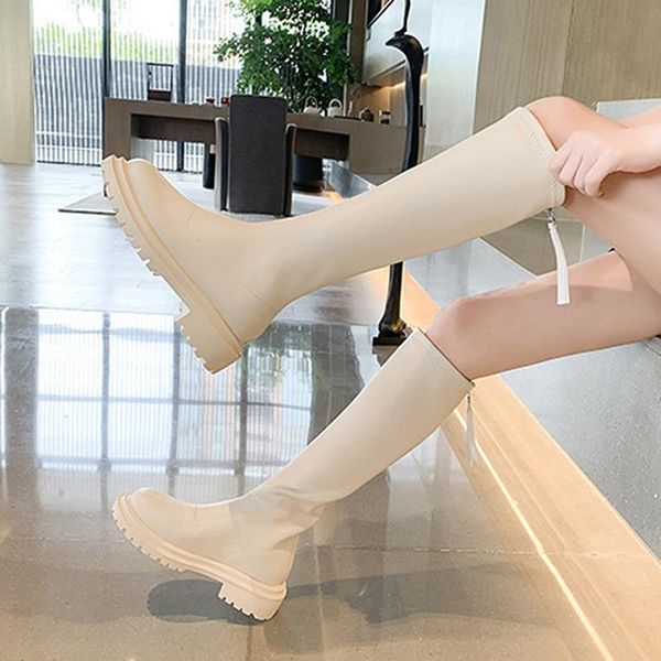boots 2021 fashion women slim winter heels pu leather long comfort high boot zipper knee-high motorcycle, Black
boots 2021 fashion women slim winter heels pu leather long comfort high boot zipper knee-high motorcycle, Black