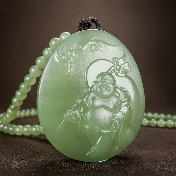 natural green jade pendant handcarved buddha jade pendants brand jade jewelry jadeite necklace, Red;blue
natural green jade pendant handcarved buddha jade pendants brand jade jewelry jadeite necklace, Red;blue
