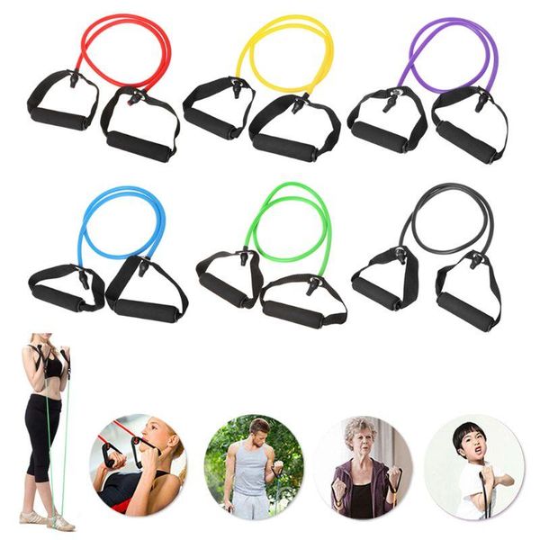 pilates latex tubing expanders yoga pull rope fitness workout resistance bands tube nylon foam strengthen muscle lines
pilates latex tubing expanders yoga pull rope fitness workout resistance bands tube nylon foam strengthen muscle lines
