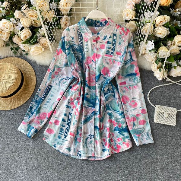 autumn vintage notched collar floral print shirt casual loose beach holiday 210423, White
autumn vintage notched collar floral print shirt casual loose beach holiday 210423, White