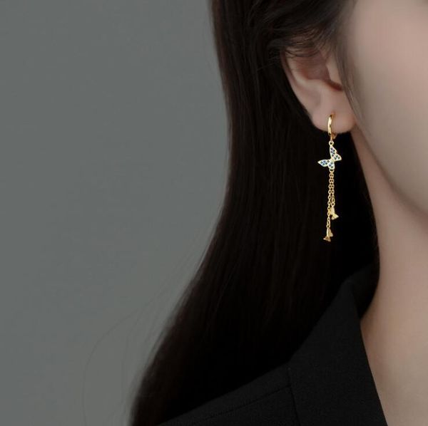 hoop & huggie butterflly silver earrings 100% 925 sterling with zirconia jewelry, Golden;silver
hoop & huggie butterflly silver earrings 100% 925 sterling with zirconia jewelry, Golden;silver