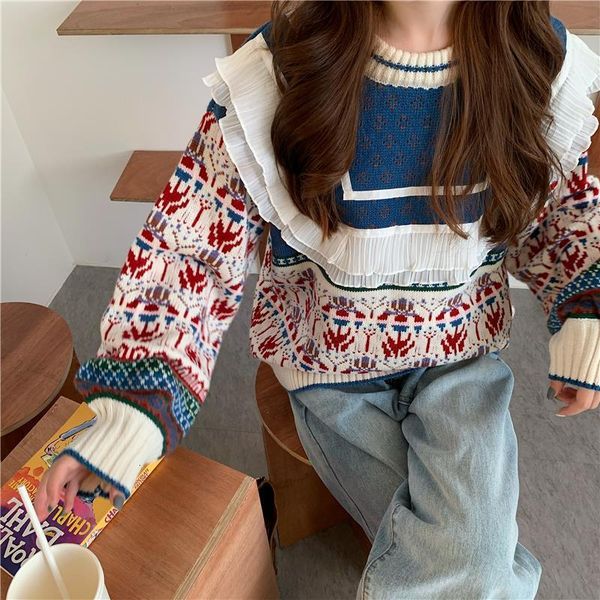 women's sweaters sweater with couture, round neck for autumn and winter 7idj, White;black
women's sweaters sweater with couture, round neck for autumn and winter 7idj, White;black