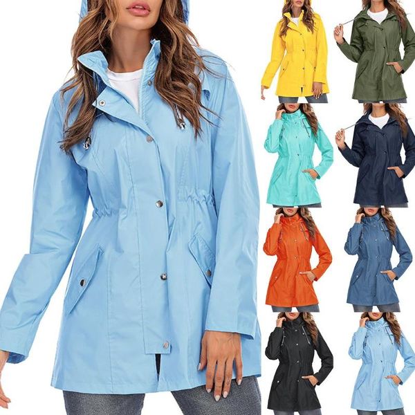 women rain jacket fast dry fashion outdoor waterproof lightweight hoodie raincoat windbreaker for female women's jackets, Black;brown
women rain jacket fast dry fashion outdoor waterproof lightweight hoodie raincoat windbreaker for female women's jackets, Black;brown