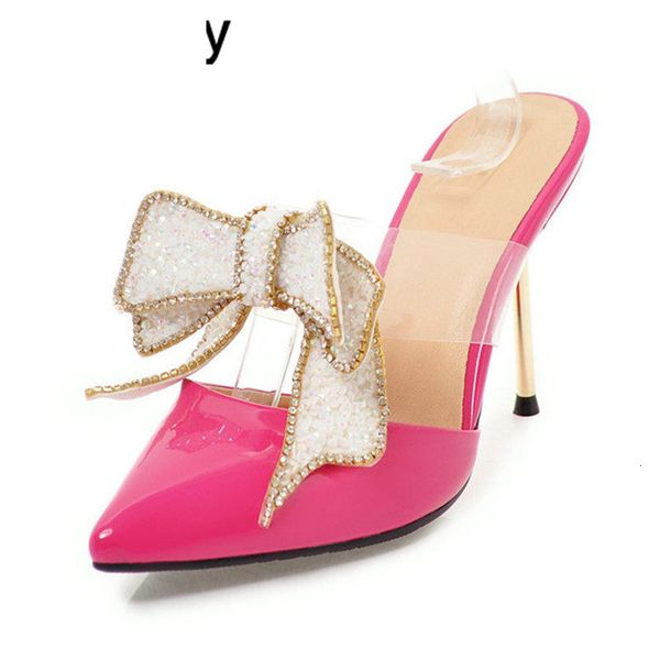sandals summer high heels slippers women bling crystal bow knot decor pointed toe shoes sandalias butterfly sandals ctur, Black
sandals summer high heels slippers women bling crystal bow knot decor pointed toe shoes sandalias butterfly sandals ctur, Black