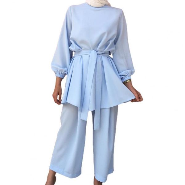 women's two piece pants women set vintage solid color high waist autumn long sleeve blouse wide leg streetwear, White
women's two piece pants women set vintage solid color high waist autumn long sleeve blouse wide leg streetwear, White