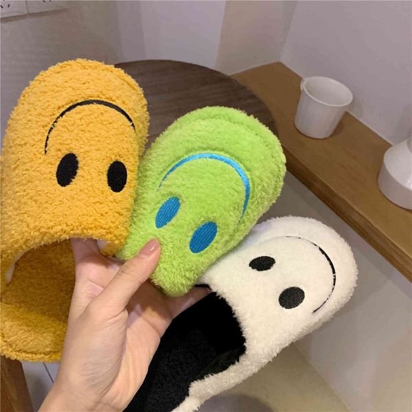 slippers winter womens smile face indoor comfy sole 3 colors soft cotton plush flat zapato de mujer couple flats 9mqo, Black
slippers winter womens smile face indoor comfy sole 3 colors soft cotton plush flat zapato de mujer couple flats 9mqo, Black