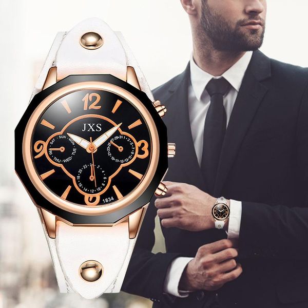 wristwatches mens quartz watches geometric dial belt men analog wrist watch luxury leather wristwatch for man gift reloj hombre, Slivery;brown
wristwatches mens quartz watches geometric dial belt men analog wrist watch luxury leather wristwatch for man gift reloj hombre, Slivery;brown