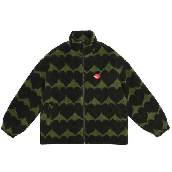 men's jackets men lamb wool thick warm padded harajuku fleece parka coats oversized streetwear couple heart print, Black;brown
men's jackets men lamb wool thick warm padded harajuku fleece parka coats oversized streetwear couple heart print, Black;brown