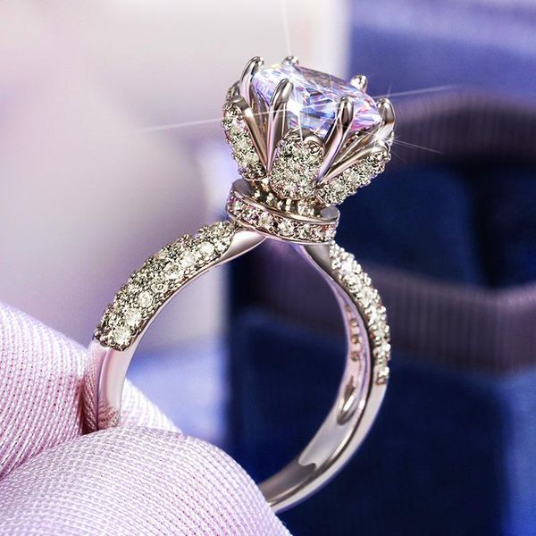 wedding rings classic female crystal flower thin ring rose gold silver color for women dainty white round zircon engagement, Slivery;golden
wedding rings classic female crystal flower thin ring rose gold silver color for women dainty white round zircon engagement, Slivery;golden