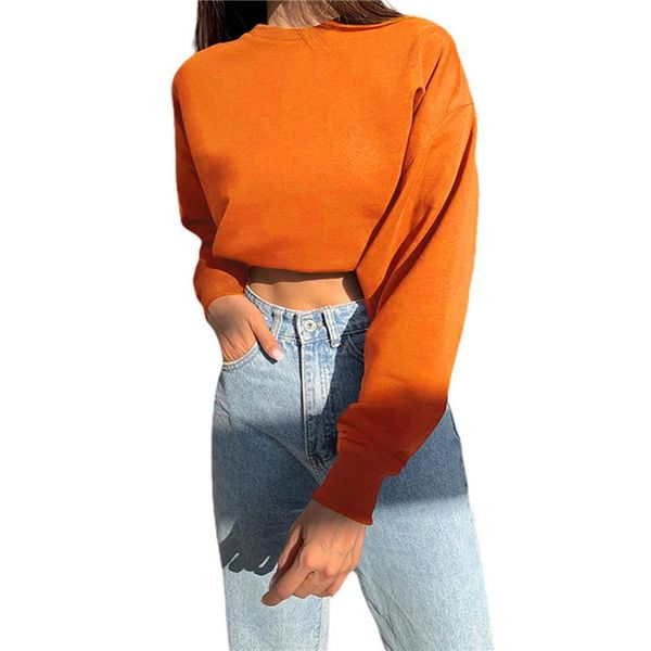 streetwear solid autumn sweatshirt pullover cotton crop hoodie harajuku sweatshirts clothes short jumpers women's hoodies &, Black
streetwear solid autumn sweatshirt pullover cotton crop hoodie harajuku sweatshirts clothes short jumpers women's hoodies &, Black