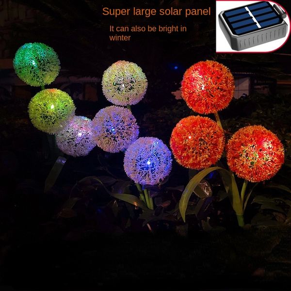 outdoor solar dandelion light led onion ball festive lantern courtyard artificial flower floor outlet lawn lamp landscape(the logistics pric
outdoor solar dandelion light led onion ball festive lantern courtyard artificial flower floor outlet lawn lamp landscape(the logistics pric