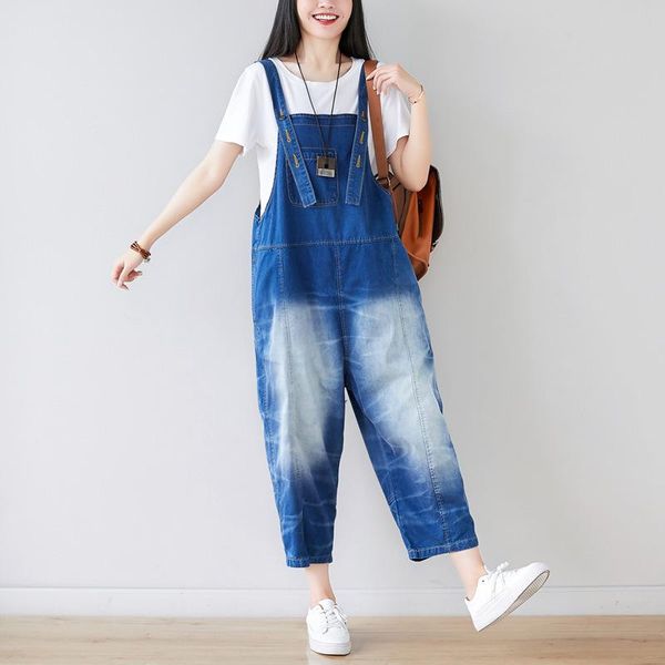women's jumpsuits & rompers capri washed vintage jeans plus size fat mm cool overall ageing, Black;white
women's jumpsuits & rompers capri washed vintage jeans plus size fat mm cool overall ageing, Black;white