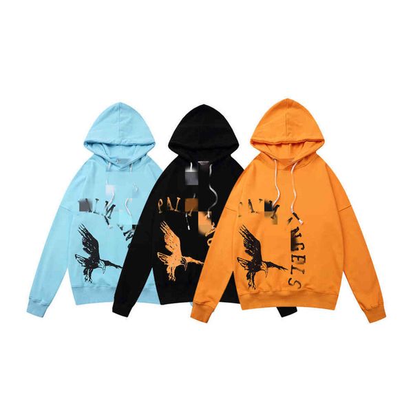 high street eagle wing dis letter printed men's and women's pullover hoodie sweater, Black
high street eagle wing dis letter printed men's and women's pullover hoodie sweater, Black