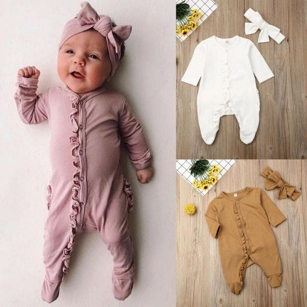 jumpsuits born baby boy girl autumn clothes long sleeve romper headband sleepwear pyjamas babygrows, Blue
jumpsuits born baby boy girl autumn clothes long sleeve romper headband sleepwear pyjamas babygrows, Blue