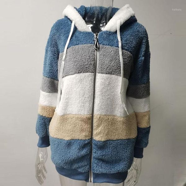 women's fur & faux 2021 winter women coats for furry vintage cardigan long sleeve ladies clothes hooded zipper lamb hair parkas outerwe, Black
women's fur & faux 2021 winter women coats for furry vintage cardigan long sleeve ladies clothes hooded zipper lamb hair parkas outerwe, Black