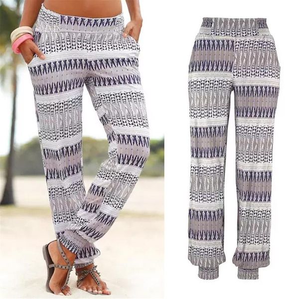 women's pants & capris 40# bohemian spliced loose for girls printing elastic waist easy trousers long beach pockets high women, Black;white
women's pants & capris 40# bohemian spliced loose for girls printing elastic waist easy trousers long beach pockets high women, Black;white