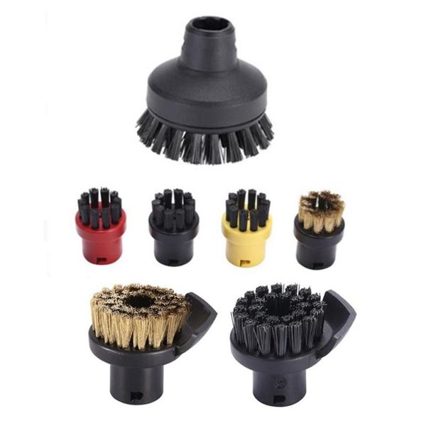 7pcs/set round brush replacement kit for karcher steam cleaner point jet nozzle complete black sc series vacuum parts shower curtains
7pcs/set round brush replacement kit for karcher steam cleaner point jet nozzle complete black sc series vacuum parts shower curtains