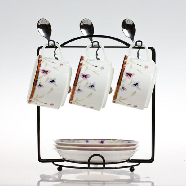kitchen storage & organization cup holder stainless steel creative multiple hooks mug glass rack tea coffee anti-rust coated display stand
kitchen storage & organization cup holder stainless steel creative multiple hooks mug glass rack tea coffee anti-rust coated display stand