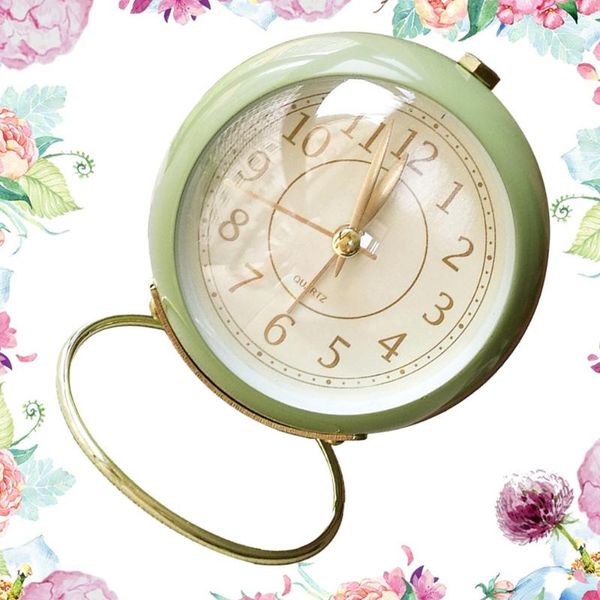 desk & table clocks metal alarm clock round deskbedside (beige shipment without battery)
desk & table clocks metal alarm clock round deskbedside (beige shipment without battery)