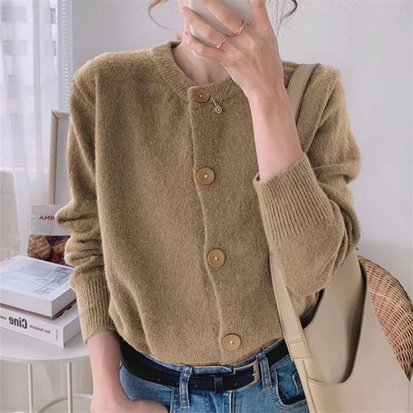 women's knits & tees knitted cashmere sweater cardigan women vintage long sleeve elegant jumper solid wool knit autumn winter outwear s, White
women's knits & tees knitted cashmere sweater cardigan women vintage long sleeve elegant jumper solid wool knit autumn winter outwear s, White
