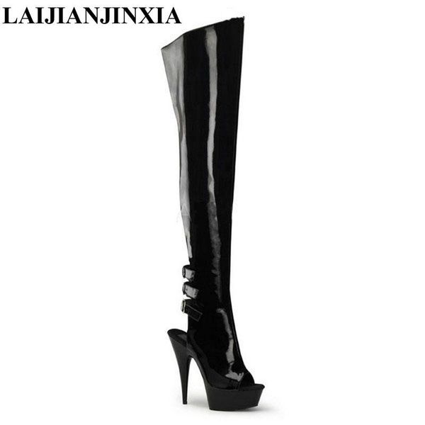 boots laijianjinxia woman black long 5 cm platform heel over-the-knee boot model fun club party female booties stiletto
boots laijianjinxia woman black long 5 cm platform heel over-the-knee boot model fun club party female booties stiletto
