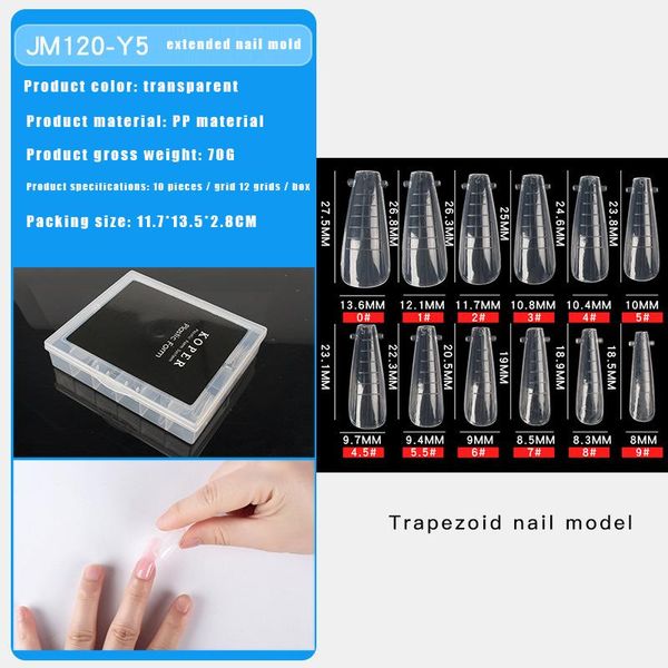 false nails 120 pcs quick building mold tips finger extension nail dual forms with storage box art uv gel tools scale 2021, Red;gold
false nails 120 pcs quick building mold tips finger extension nail dual forms with storage box art uv gel tools scale 2021, Red;gold