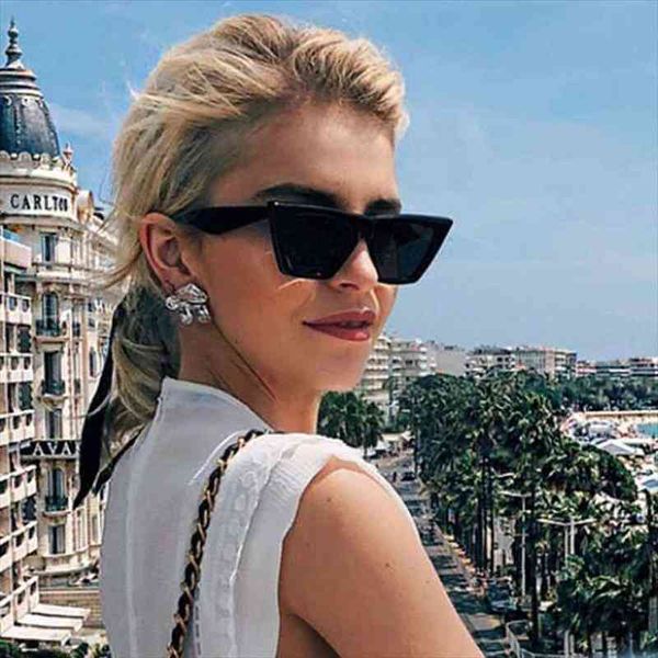 cat eye sunglasses women brand designer square sun glasses for female classic vintage uv400 outdoor oculos de sol, White;black
cat eye sunglasses women brand designer square sun glasses for female classic vintage uv400 outdoor oculos de sol, White;black