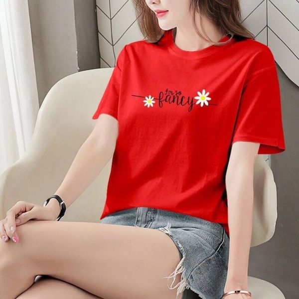 women's t-shirt large short sleeve summer loose and thin round neck pullover leisure printing 9i9q, White
women's t-shirt large short sleeve summer loose and thin round neck pullover leisure printing 9i9q, White