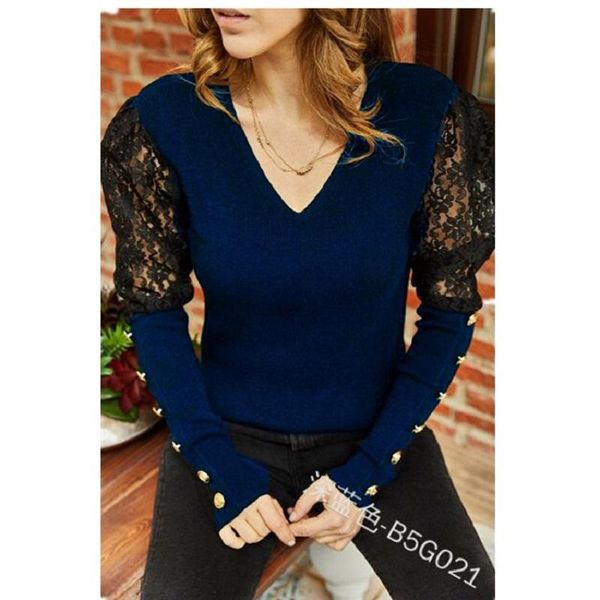 women's blouses & shirts wepbel patchwork loose ladies solid color v-neck lace plus size pullover long sleeve slim-fit blouse, White
women's blouses & shirts wepbel patchwork loose ladies solid color v-neck lace plus size pullover long sleeve slim-fit blouse, White