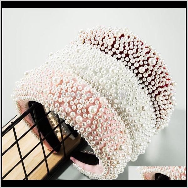 headbands jewelry drop delivery 2021 za band female nail size full pearl wide edge thickened sponge headband high-end luxury hair accessorie, Silver
headbands jewelry drop delivery 2021 za band female nail size full pearl wide edge thickened sponge headband high-end luxury hair accessorie, Silver