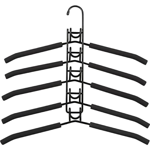 hangers & racks 5 in 1 anti-slip eva metal clothes rack wardrobe storage multi-layered closet hanger
hangers & racks 5 in 1 anti-slip eva metal clothes rack wardrobe storage multi-layered closet hanger