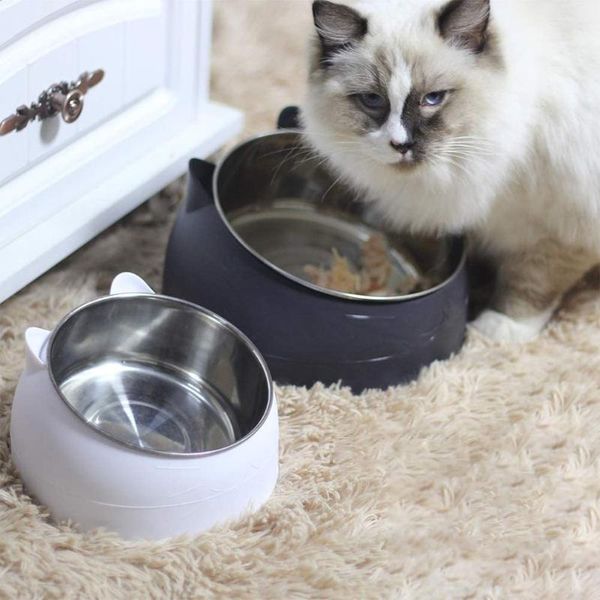cat bowls & feeders bowl 800ml stainless steel 15° pet antiskid dog rubber pad water feeding ears shape supplies
cat bowls & feeders bowl 800ml stainless steel 15° pet antiskid dog rubber pad water feeding ears shape supplies