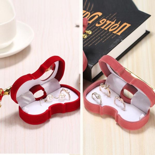 jewelry pouches, bags fashion flocking gift wrap ring case earrings holder box violin shape, Pink;blue
jewelry pouches, bags fashion flocking gift wrap ring case earrings holder box violin shape, Pink;blue