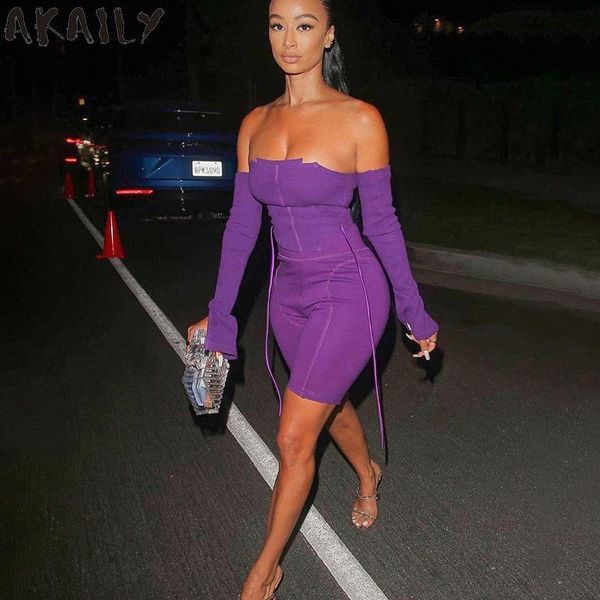 women's tracksuits akaily summer streetwear 2 two piece sets tracksuit womens outfits one shoulder crop shorts female 2021 matching, Gray
women's tracksuits akaily summer streetwear 2 two piece sets tracksuit womens outfits one shoulder crop shorts female 2021 matching, Gray