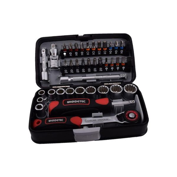 hand tools 38pcs mini ratchet wrench set 1/4" socket hex head screwdriver slot bit bike repair handle
hand tools 38pcs mini ratchet wrench set 1/4" socket hex head screwdriver slot bit bike repair handle