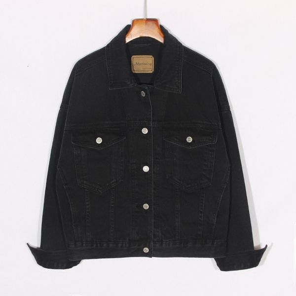 women's jackets spring autumn loose denim black jeans coat plus size single breasted casual basic outwear female tqsy, Black;brown
women's jackets spring autumn loose denim black jeans coat plus size single breasted casual basic outwear female tqsy, Black;brown