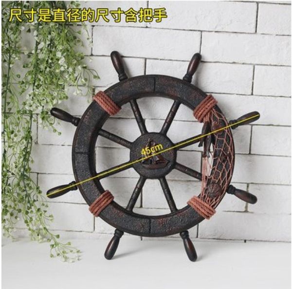 decorative objects & figurines 1pc mediterranean style ship rudder wall hanging adornment (assorted color)
decorative objects & figurines 1pc mediterranean style ship rudder wall hanging adornment (assorted color)