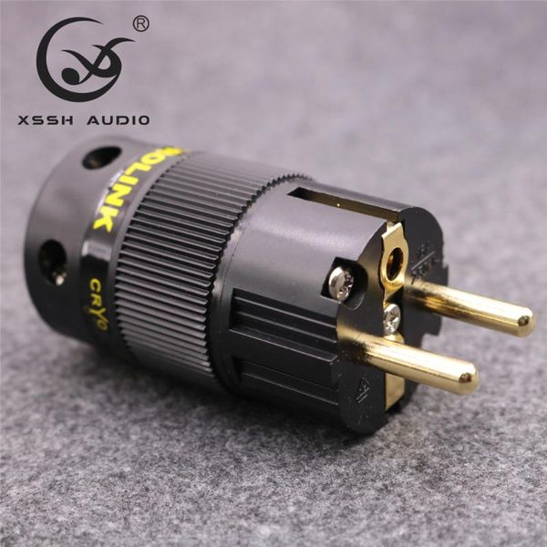 smart power plugs xssh audio fp-02eu yivo diy hifi pure copper plating gold electrical connector male eu european standard schuko plug
smart power plugs xssh audio fp-02eu yivo diy hifi pure copper plating gold electrical connector male eu european standard schuko plug