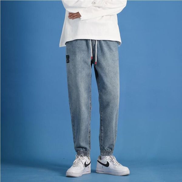 men's jeans straight-leg loose-fitting feet tide brand trend spring baggy casual style, Blue
men's jeans straight-leg loose-fitting feet tide brand trend spring baggy casual style, Blue