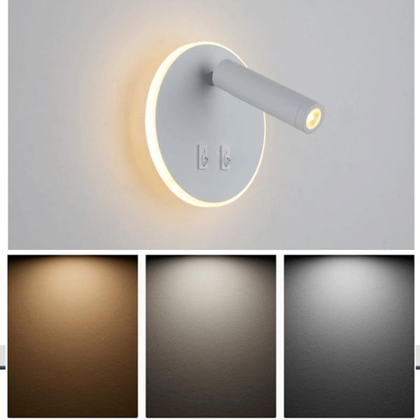 wall lamp led light bedside reading spotlight nordic style round square el bedroom double control rotating spot lights
wall lamp led light bedside reading spotlight nordic style round square el bedroom double control rotating spot lights